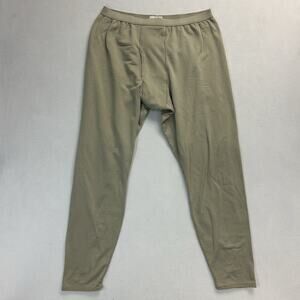 USGI GEN 3 Cold Weather Mid Weight Drawers Men's Large Regular Beige Polartec